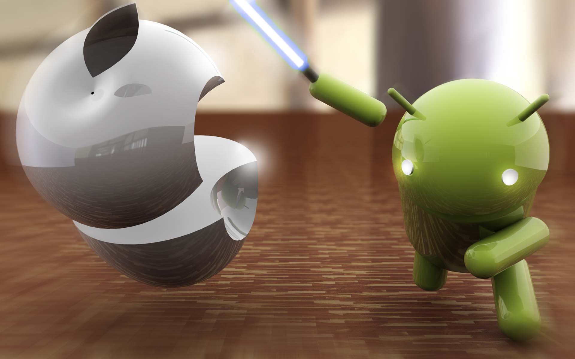 android manzana espada android