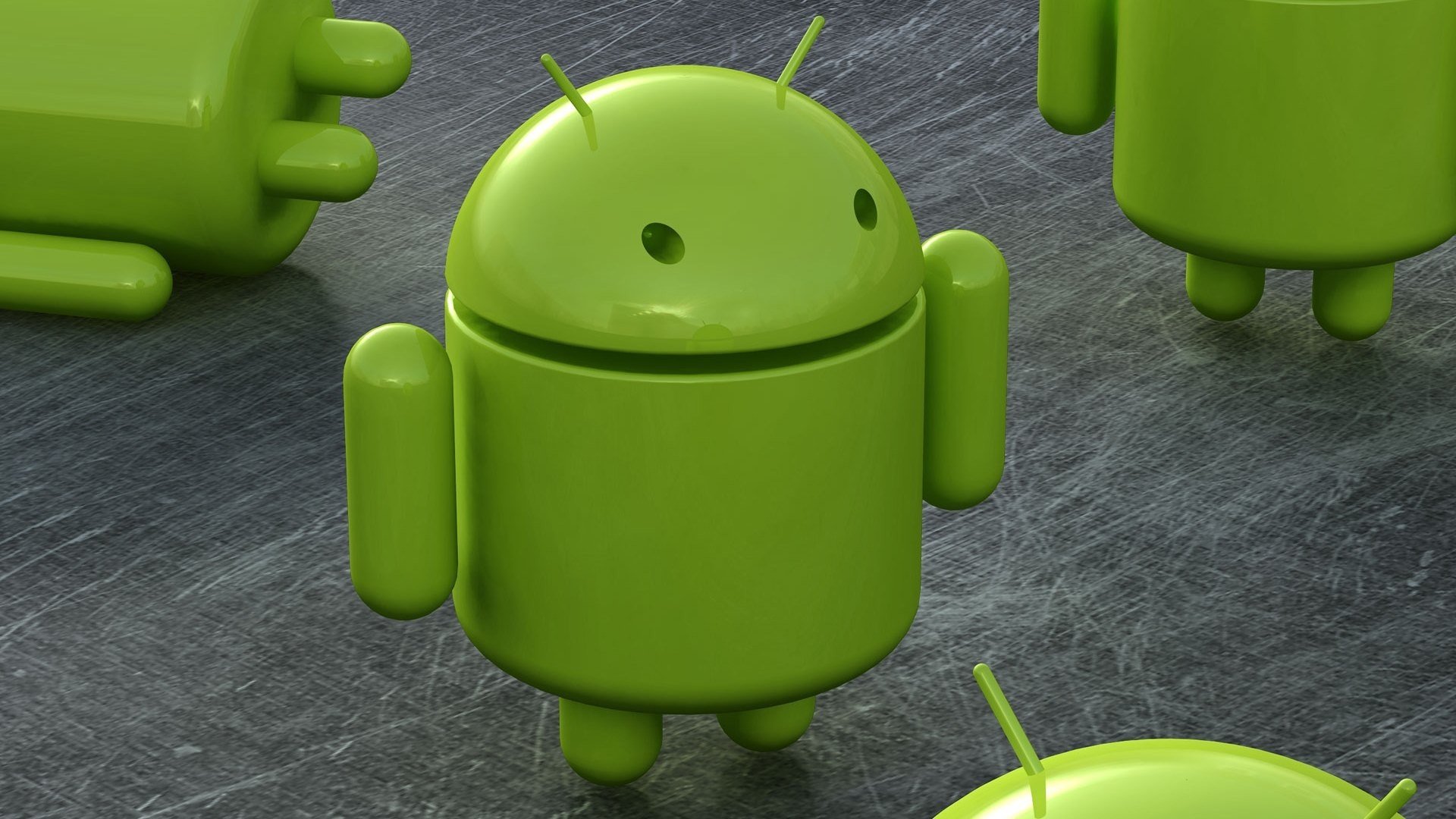 android android robot zielony