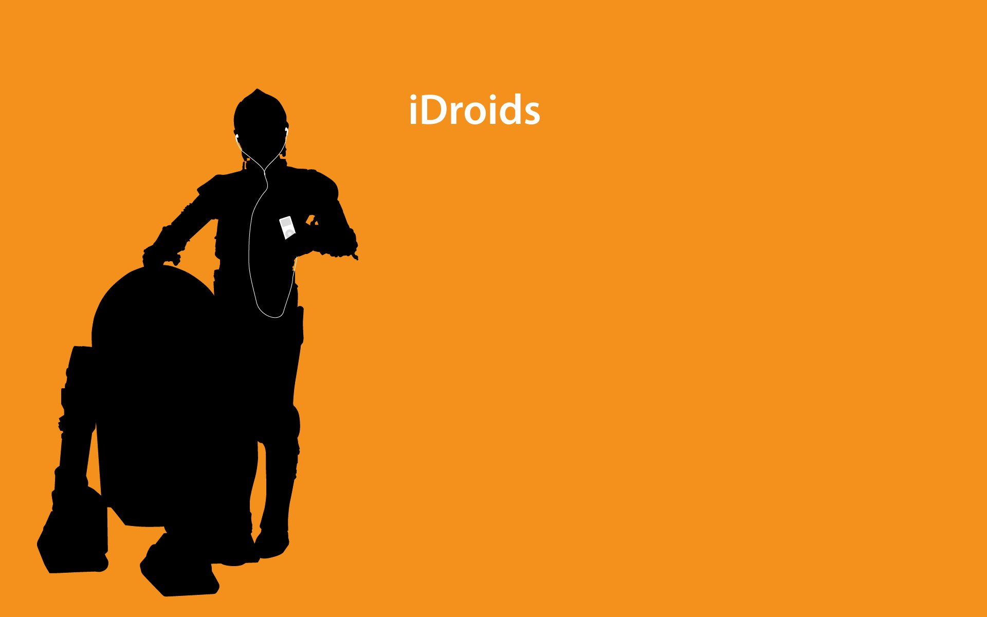 ipod kopfhörer star wars droiden