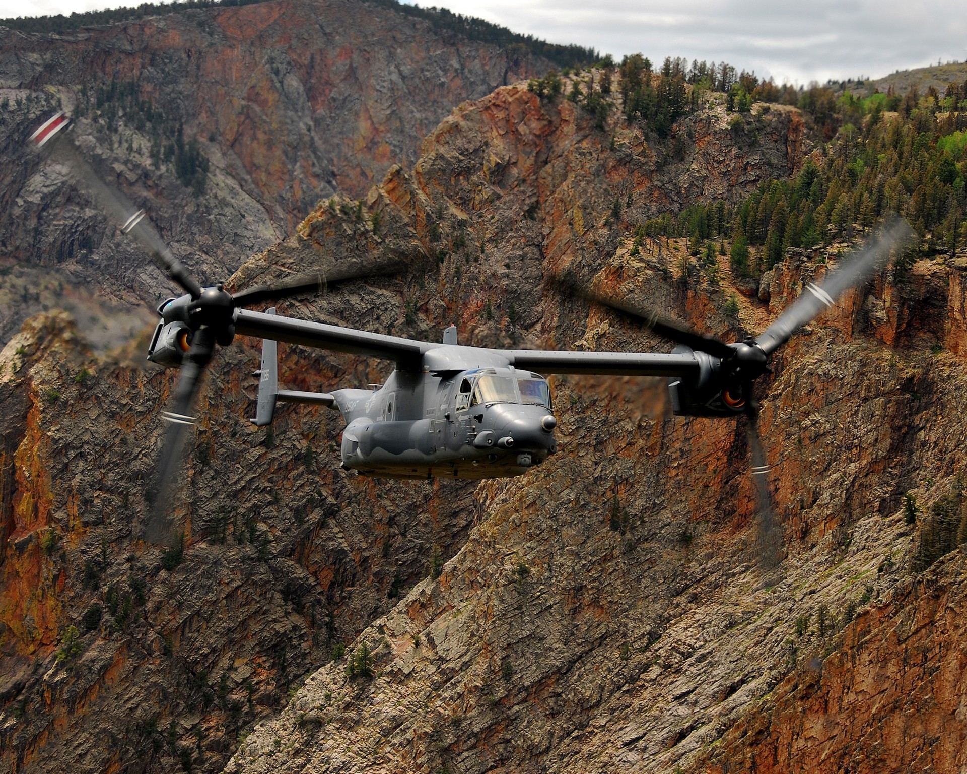 avión montañas convertiplano fuerza aérea de los estados unidos