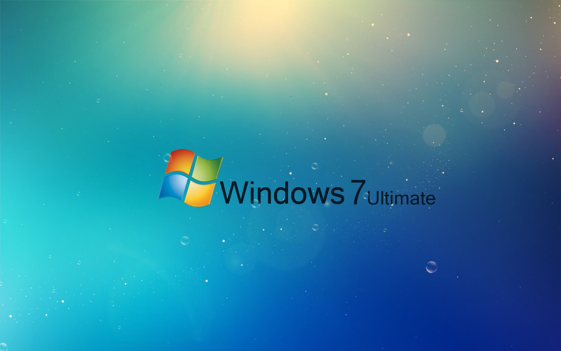 windows ultimate rays bubble