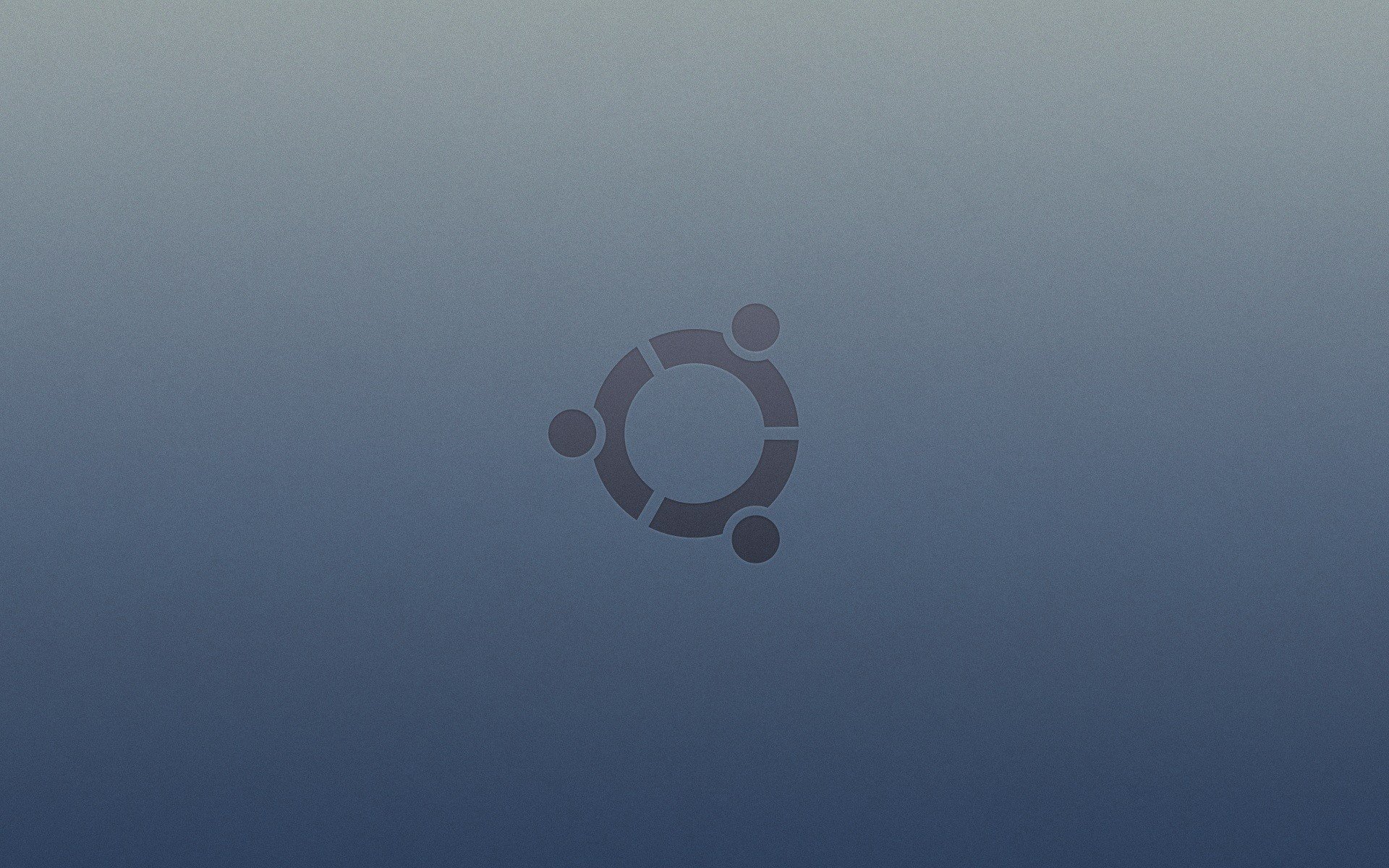 ubuntu linux gnu tło niebieski