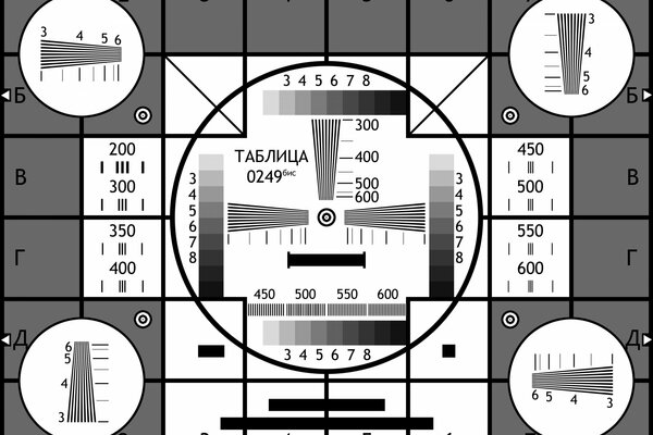 Tuning grid (UEIT) for setting up theoevisors