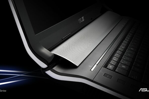 Asus N-series laptop in black