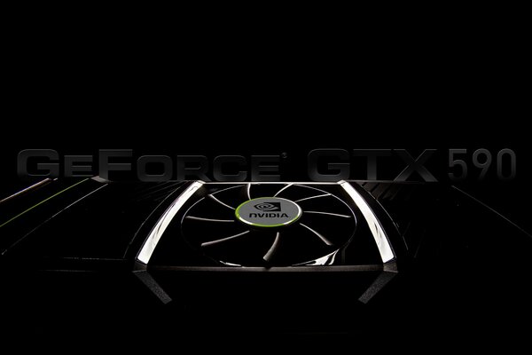 See the geforce gtx 590 car in the Black Void