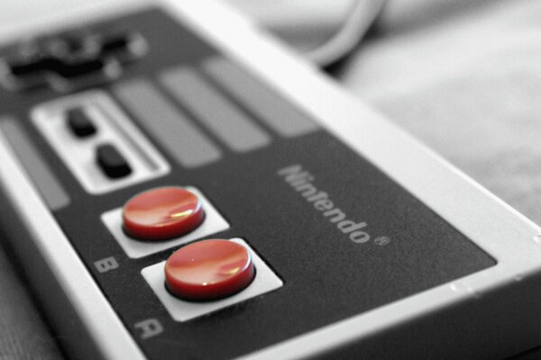 Image of the joystick from the nintendo console