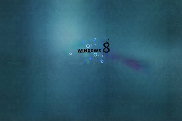 Immagine standard di Windows 8 struttura BLU