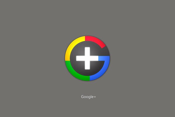 The Google Plus search engine logo is multicolored