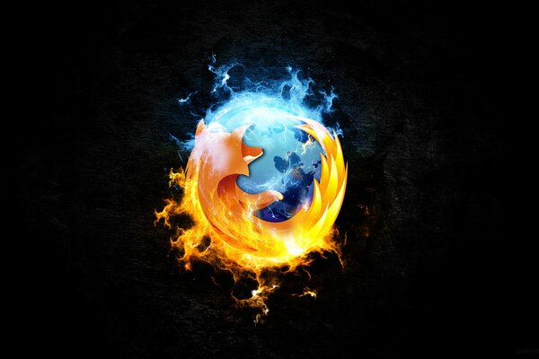 Logo del browser Web mozilla firefox