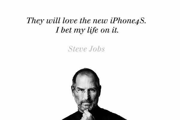 Cita de Steve Jobs sobre el iPhone 4S