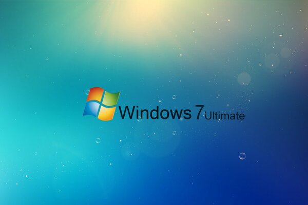 Windows 7 Ultimate. Bolle e raggi