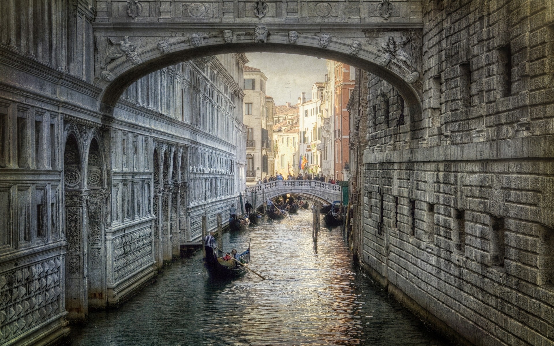 venise gondoles pont canal