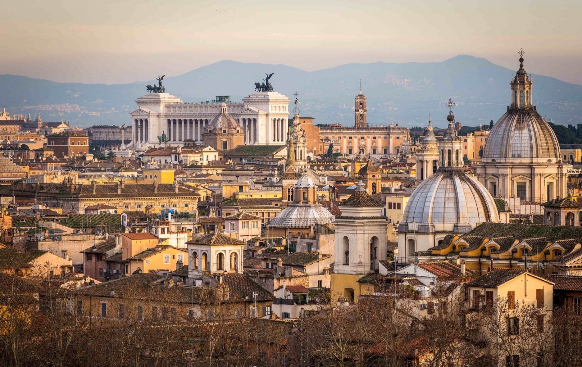 italien stadt rom panorama