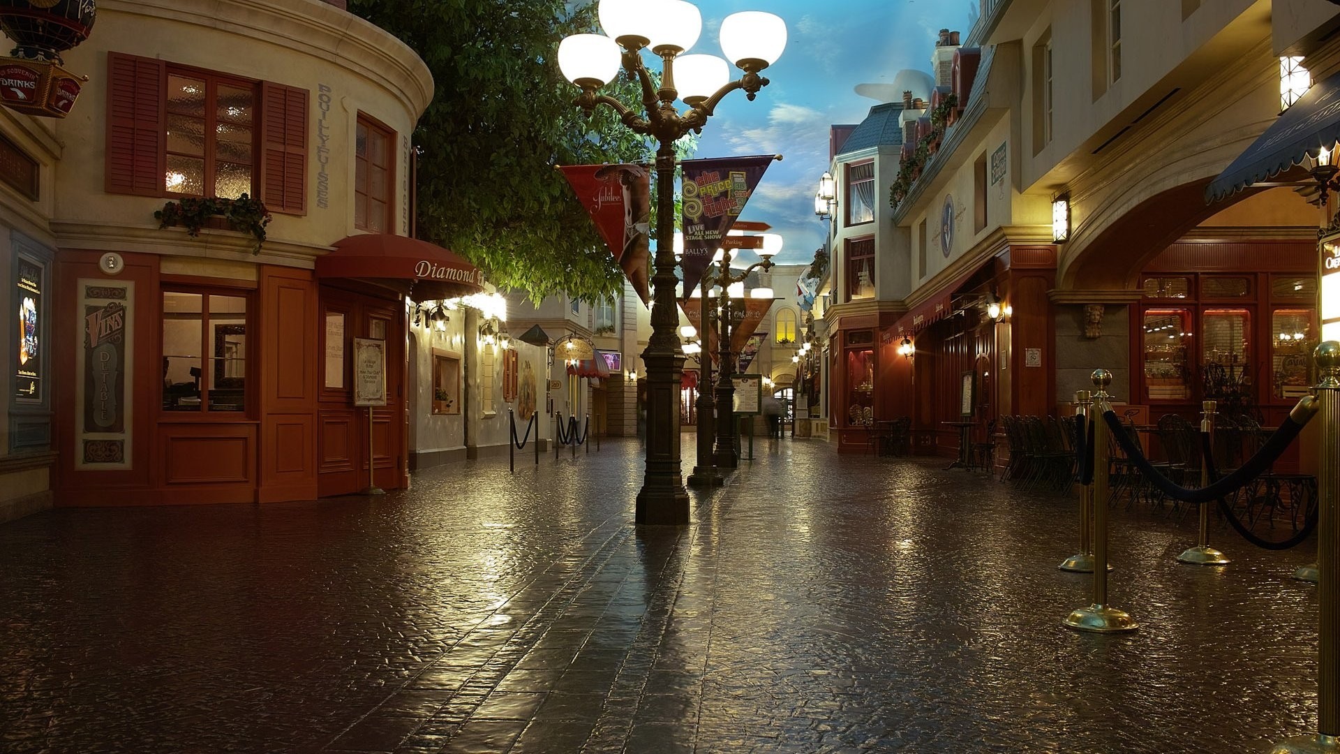 licht straße nacht stadt