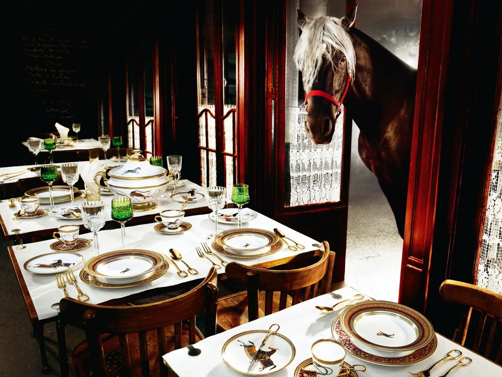 cavalli ristorante tavolo