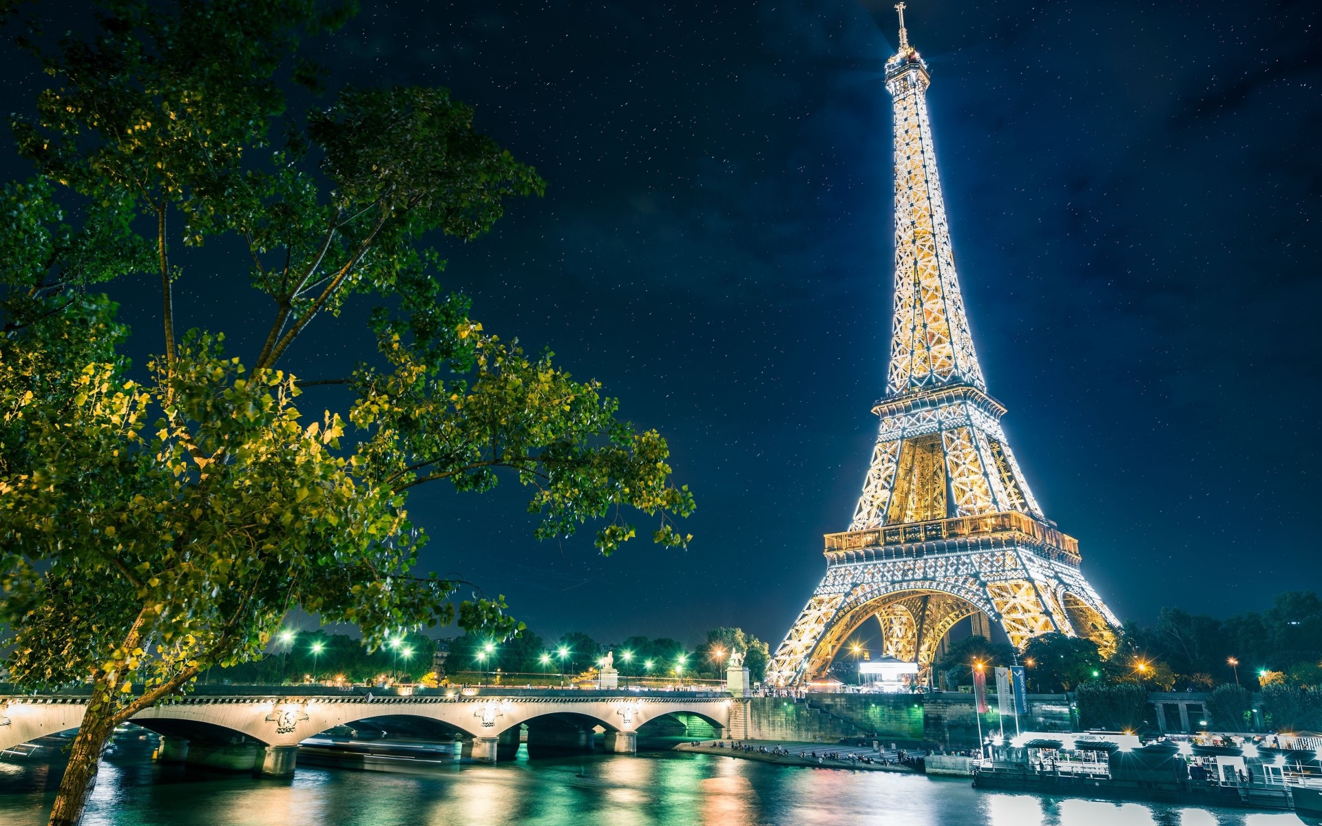 eine river river tree france eiffel tower bridge paris qatar airways seine embankment