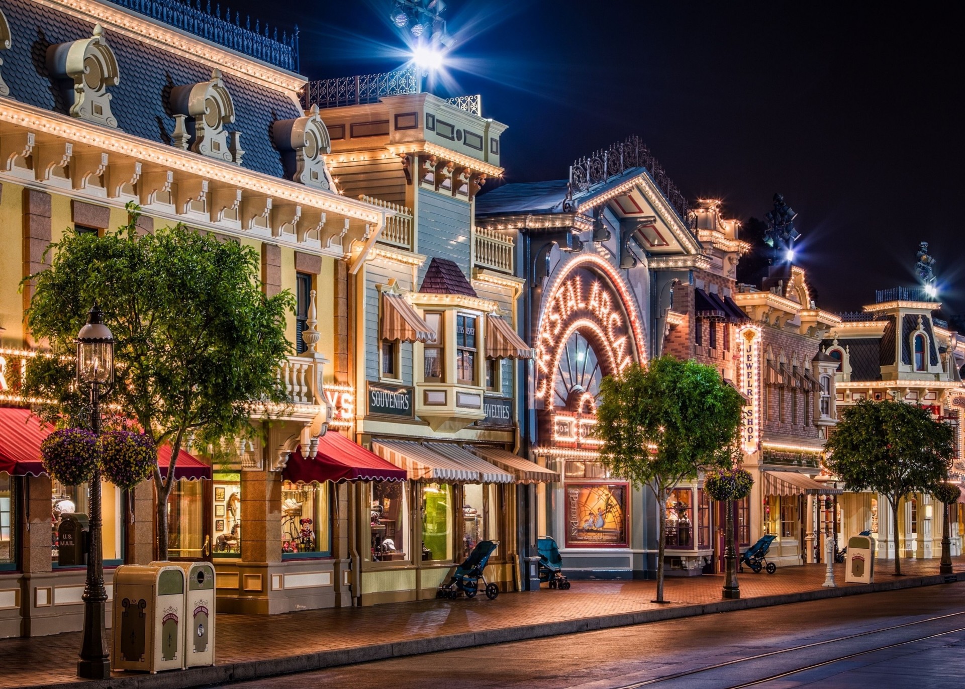 kalifornien straße disneyland anaheim