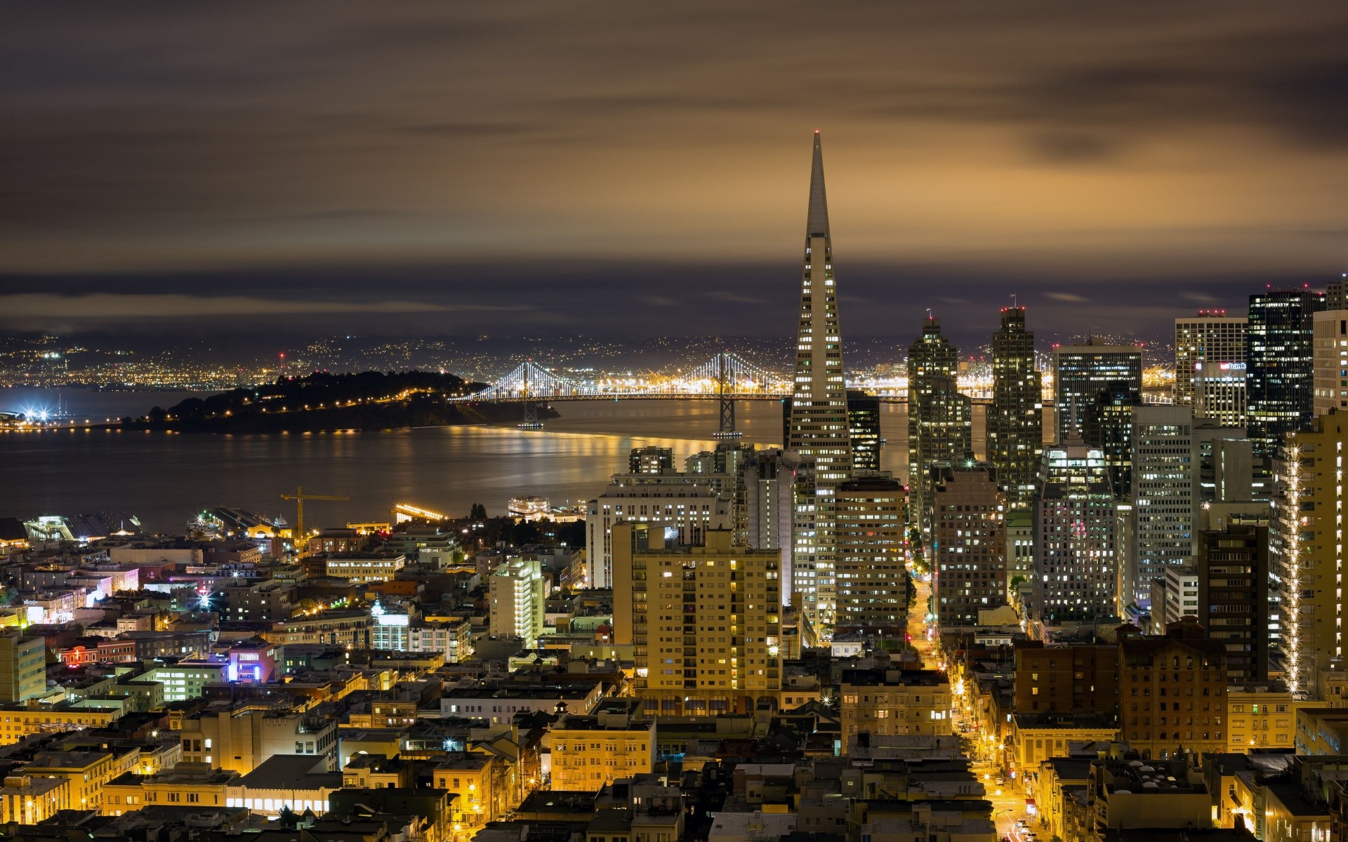 ciudad de la noche california san francisco