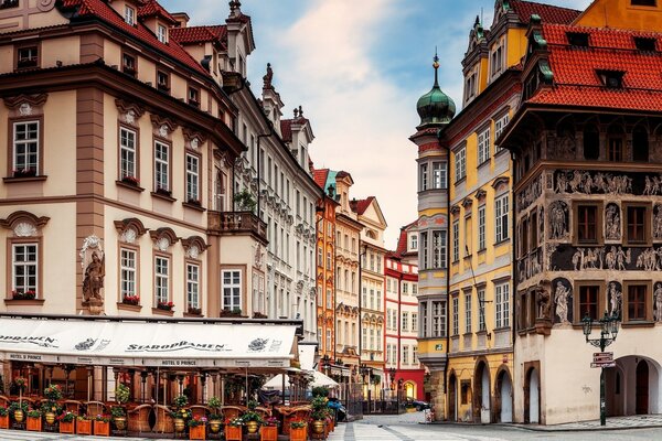 Market Street in Prague