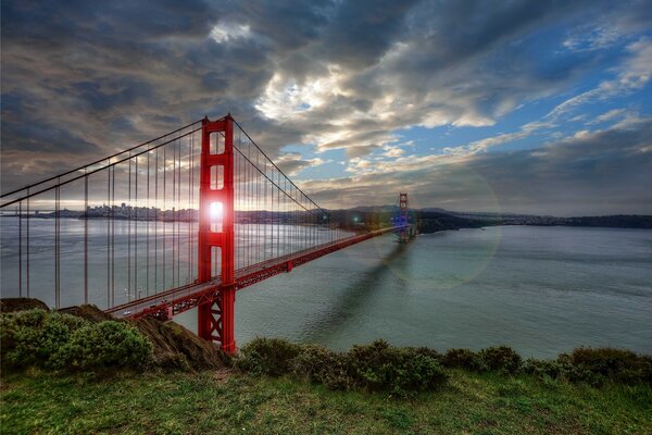 Most Golden Gate w San Francisco