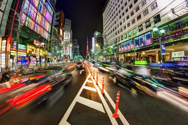 Tokio in seinem Lebensrhythmus