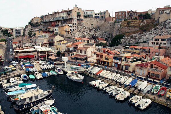 Stadtboothafen von Marseille