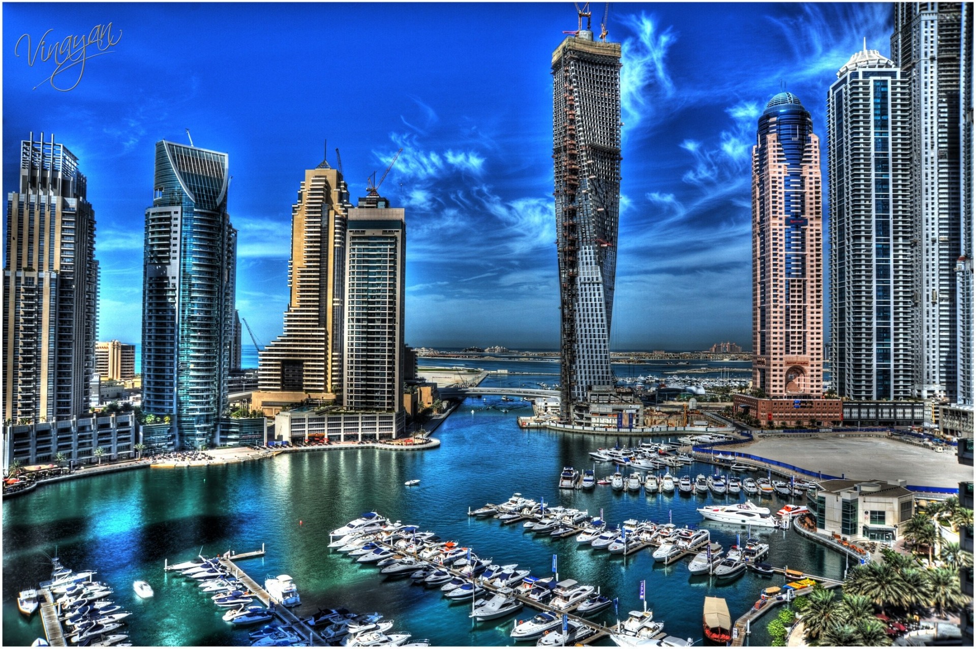 dubai città hdr