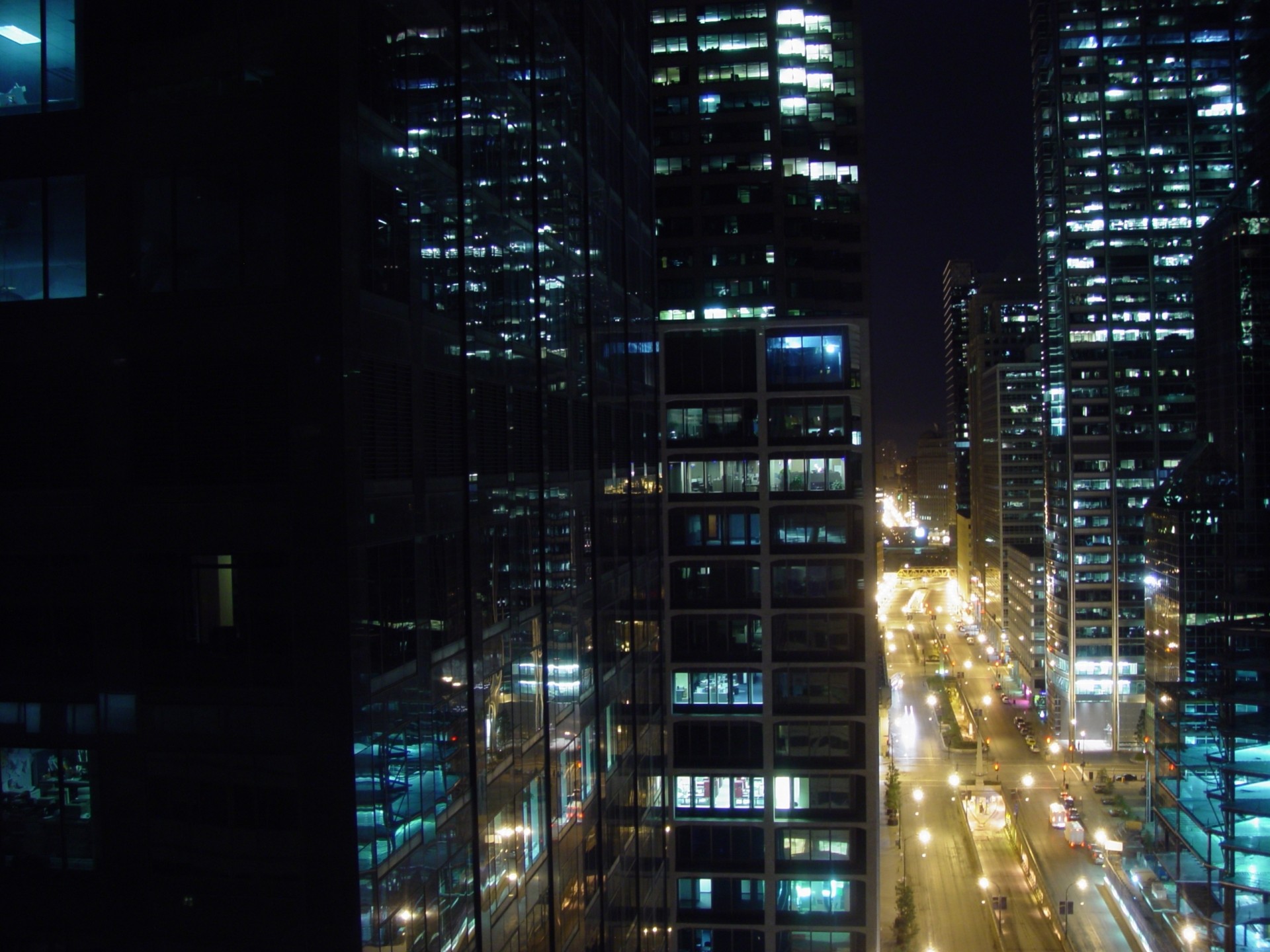 gebäude licht nacht stadt