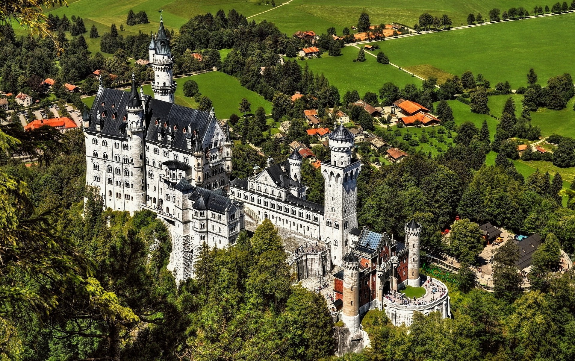 castillo de neuschwanstein bovaria alemania