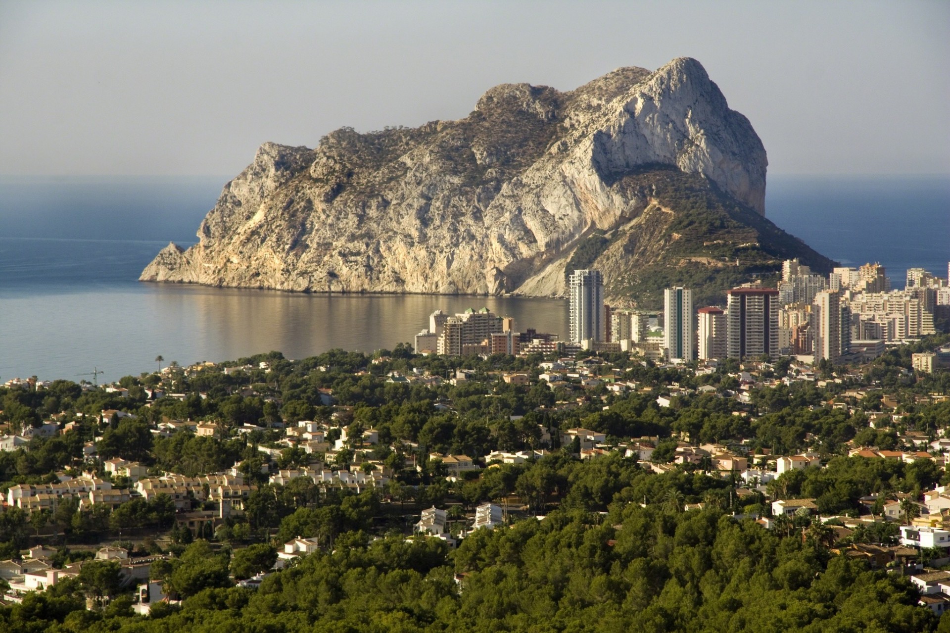 costa blanca paysage côte mer panorama méditerranée espagne rochers