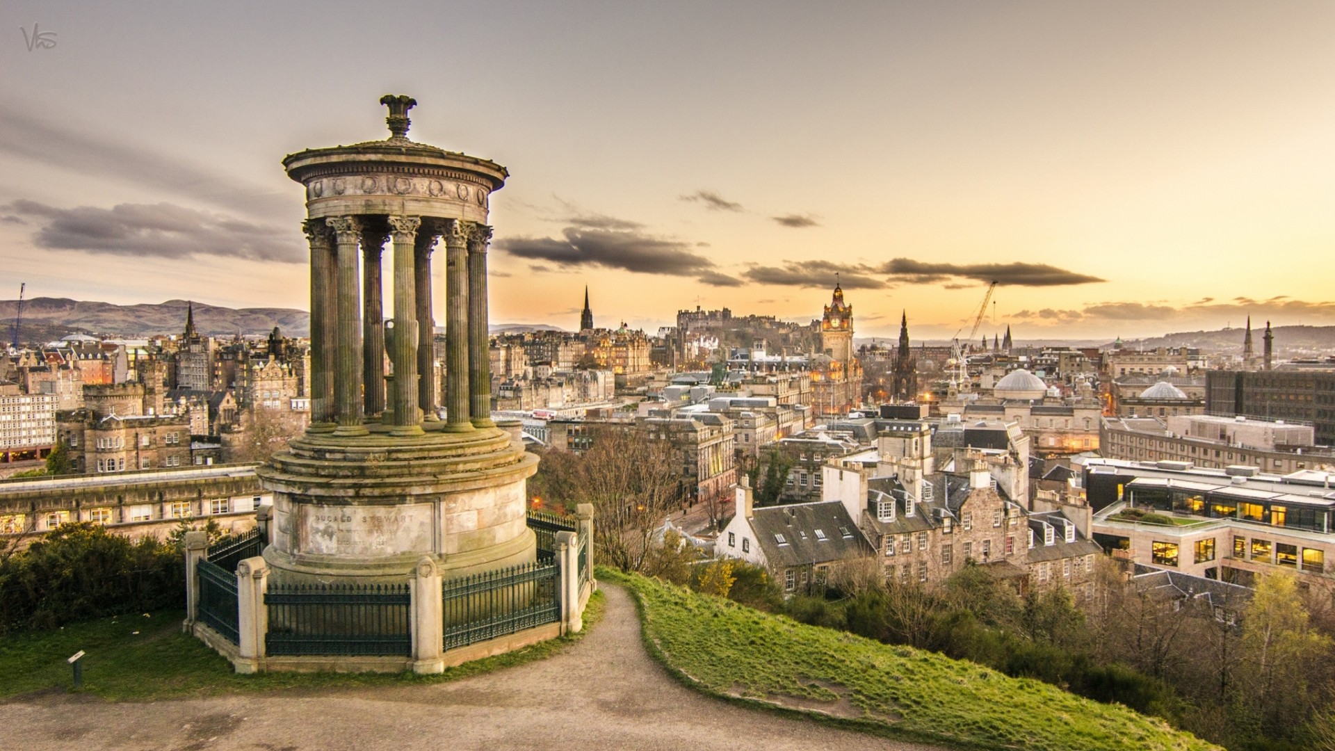 calton hill panorama édimbourg écosse