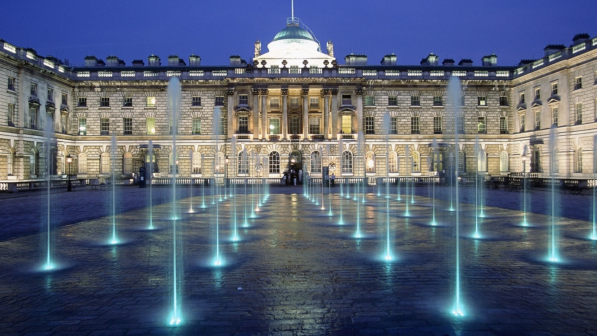 azul londres fuente ciudad