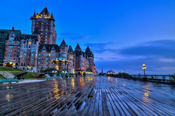 Evening Chateau Frontenac