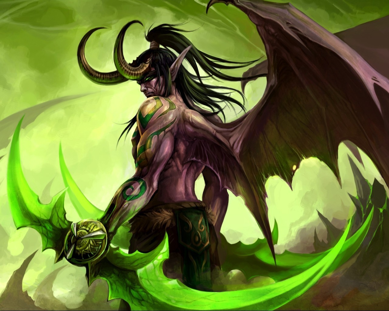 illidan furia de la tormenta wow mundo de warcraft