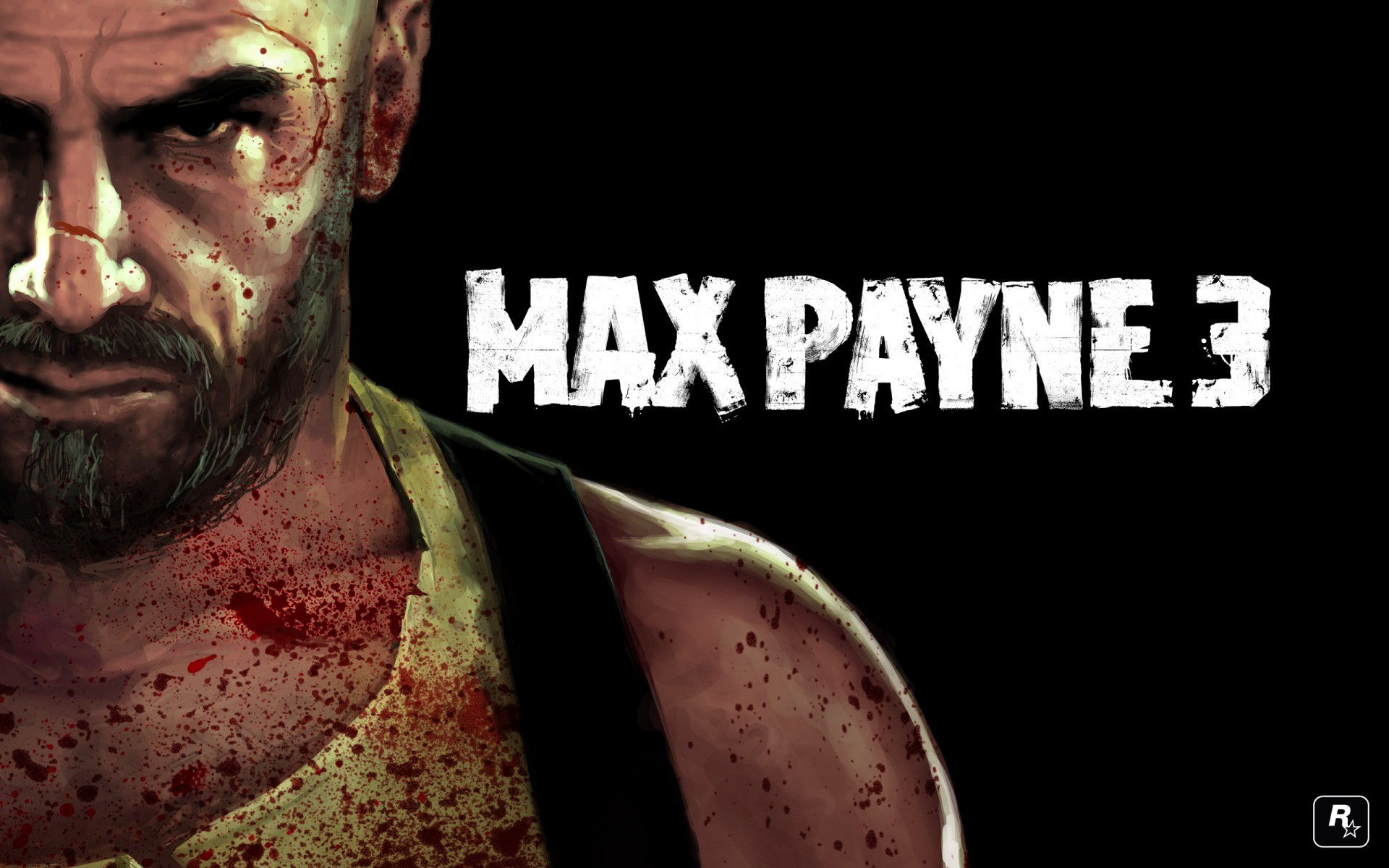 krew mężczyzna czarny max payne