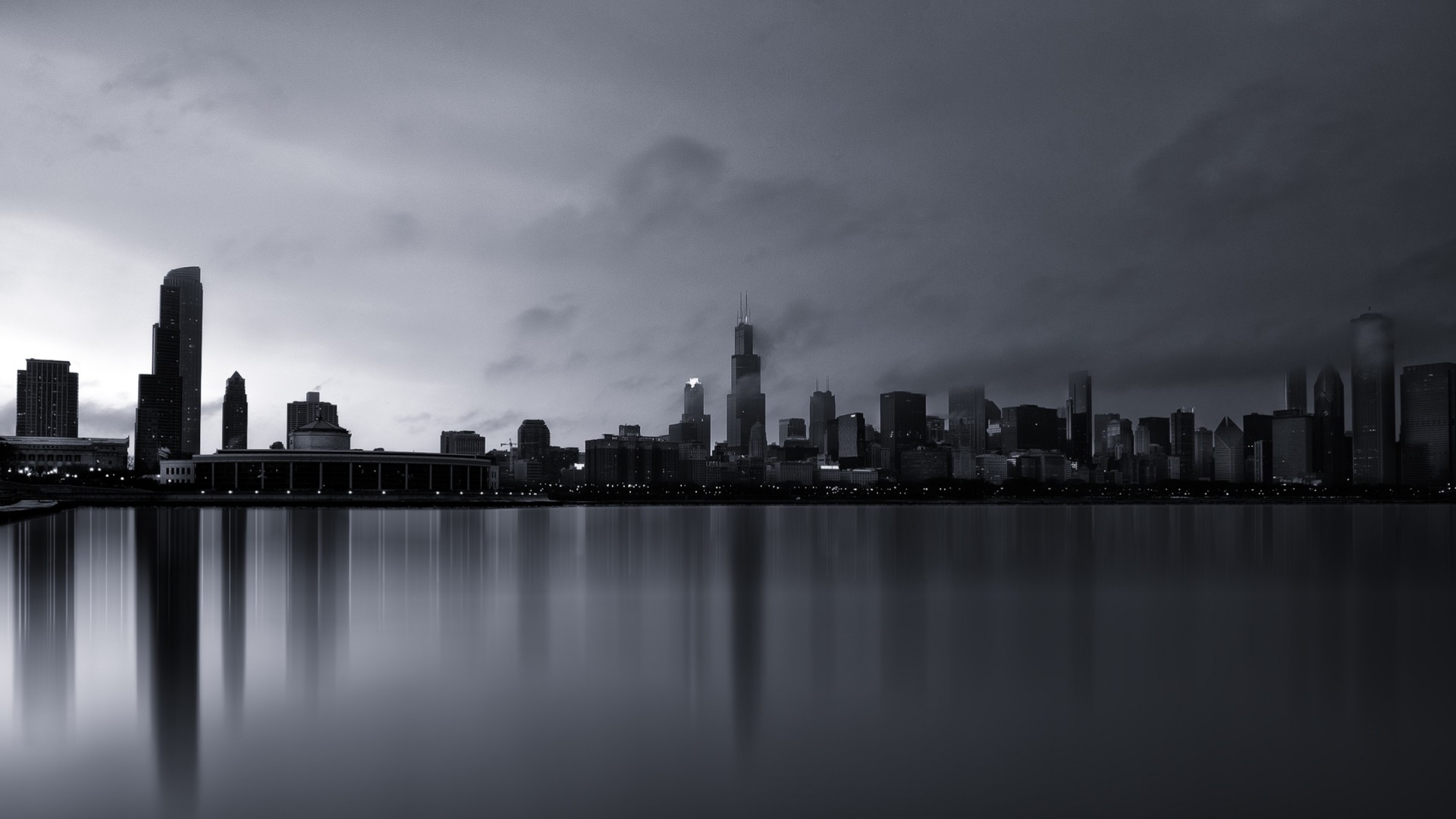 stati uniti chicago nebbia america