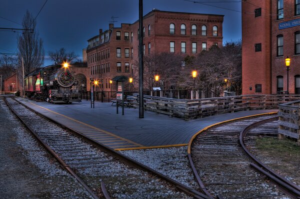 Die Eisenbahn in Boston