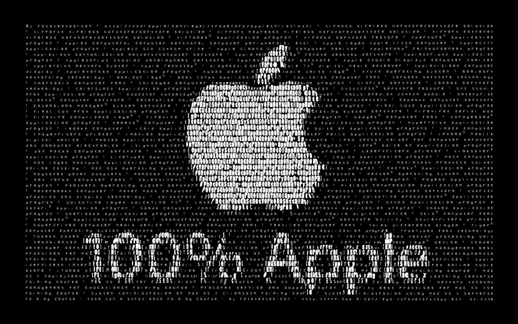 100% letters apple