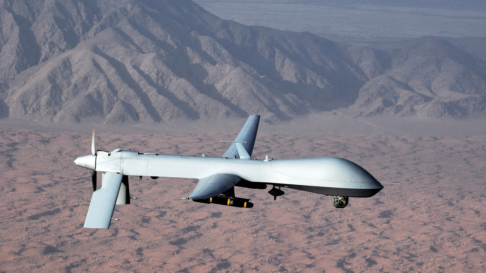 avión cielo depredador drone mq-1 militar