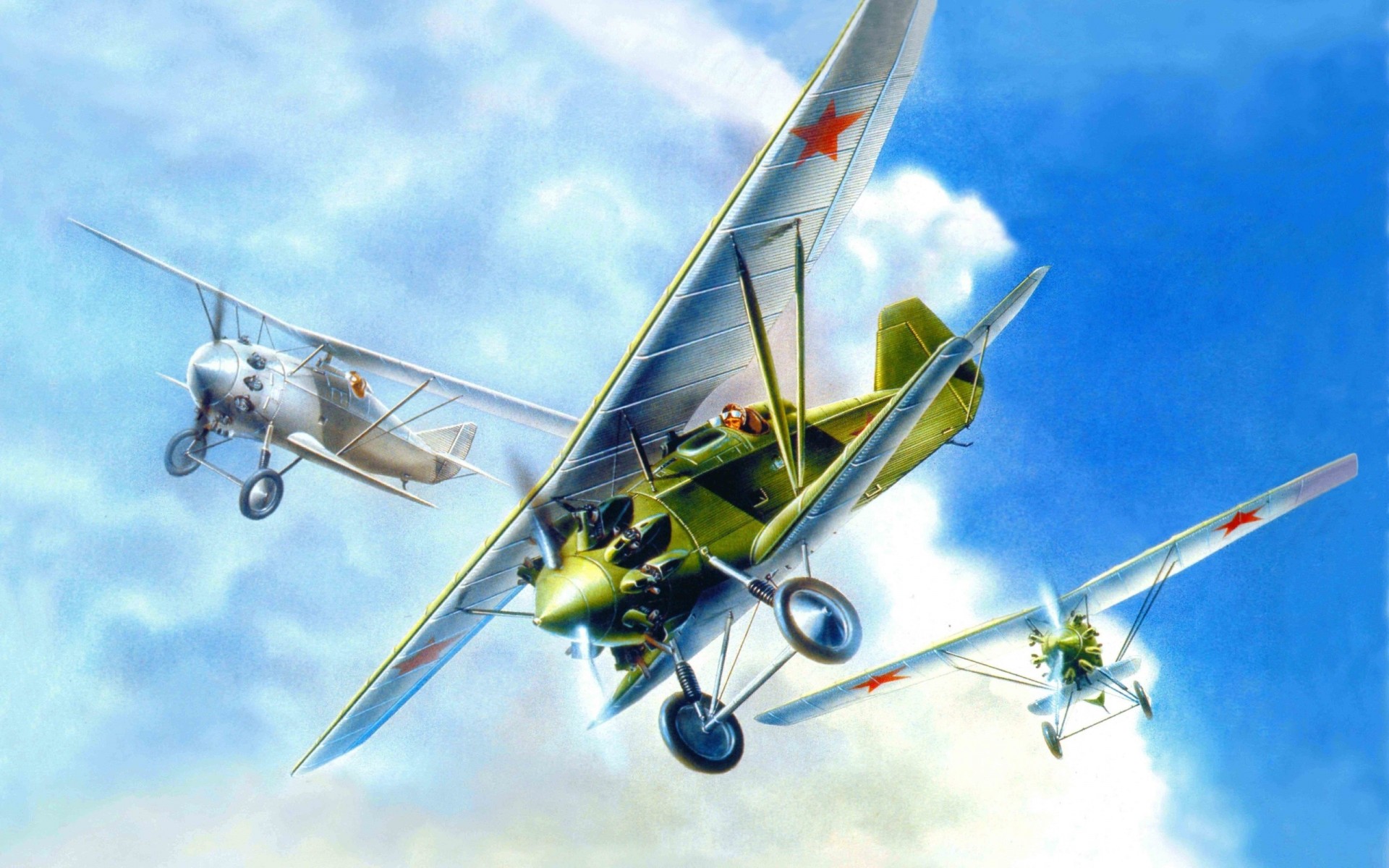 aereo art monoposto ant-5 sovietico