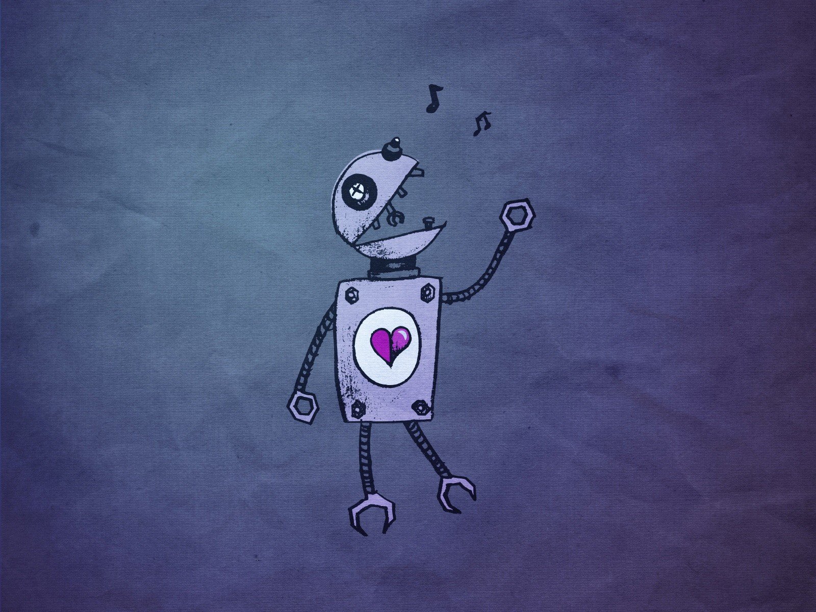 amore robot cuore