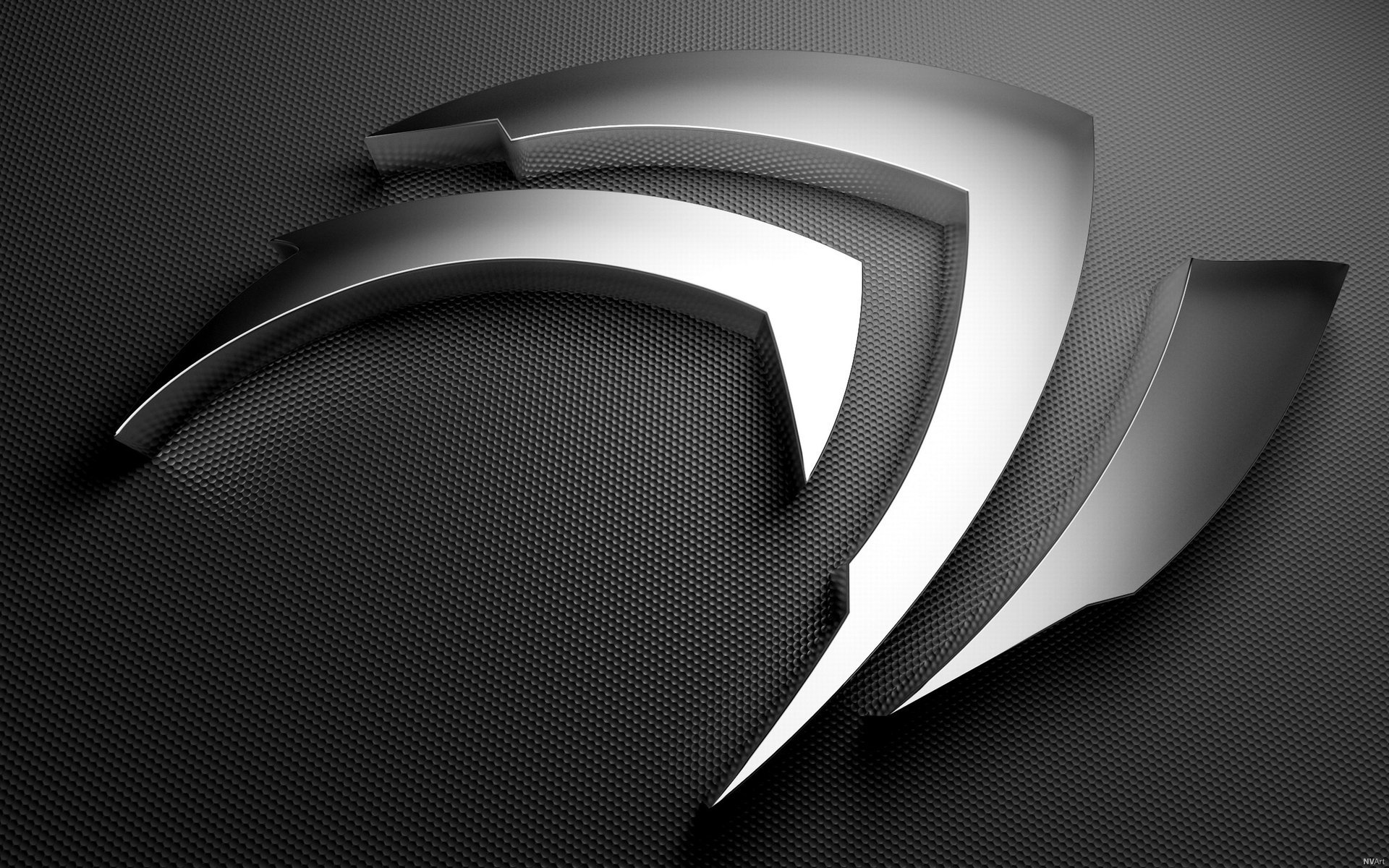 nvidia metal logotipo