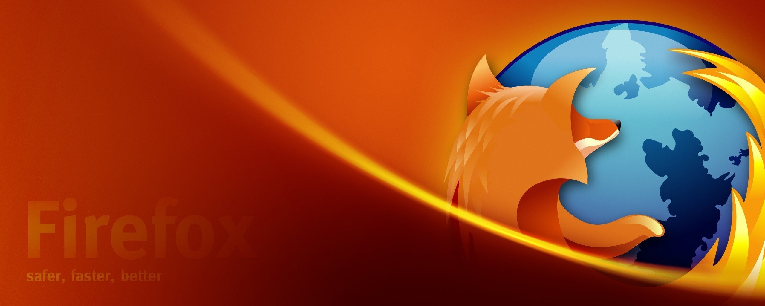 renard orange firefox système planète emblèmes logos navigateurs