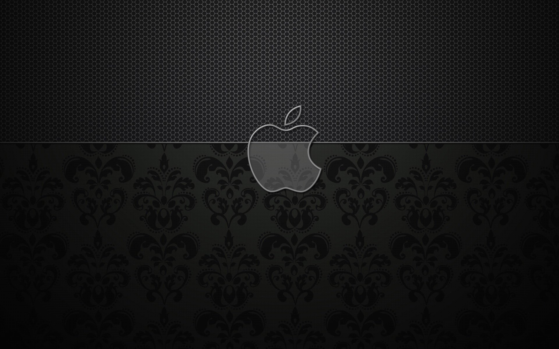 due texture occhio di bue logo apple emblema bianco e nero