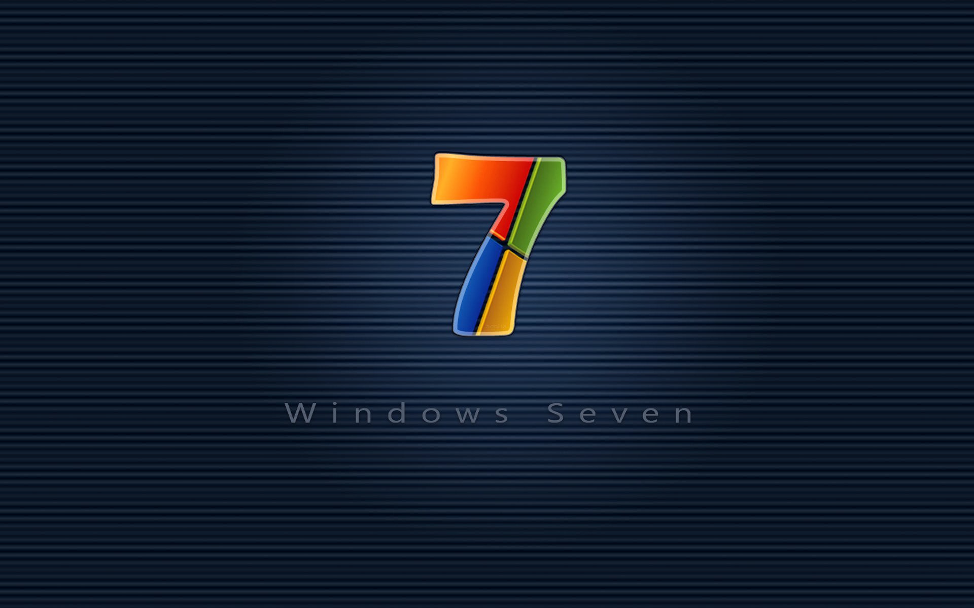 tekstura w paski wielokolorowa siódemka windows 7 emblematy ciemne tło 7 cyfra słowa styl design kolory linie