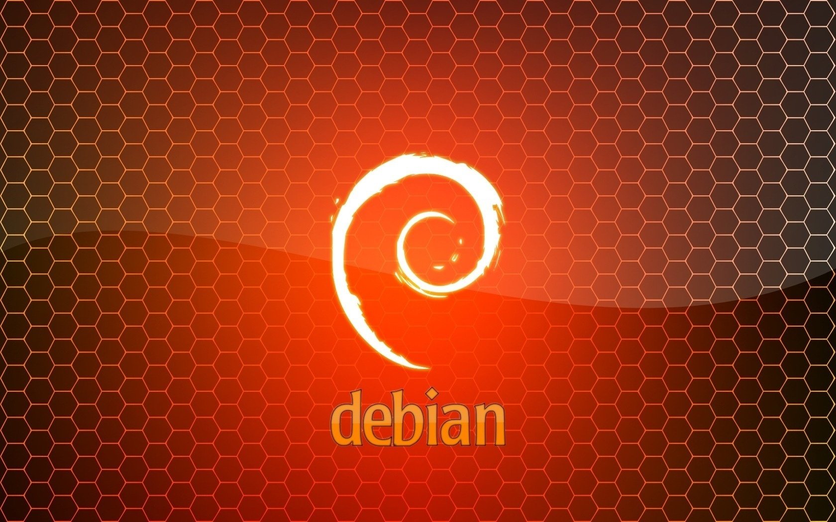 debian оранжевый linux