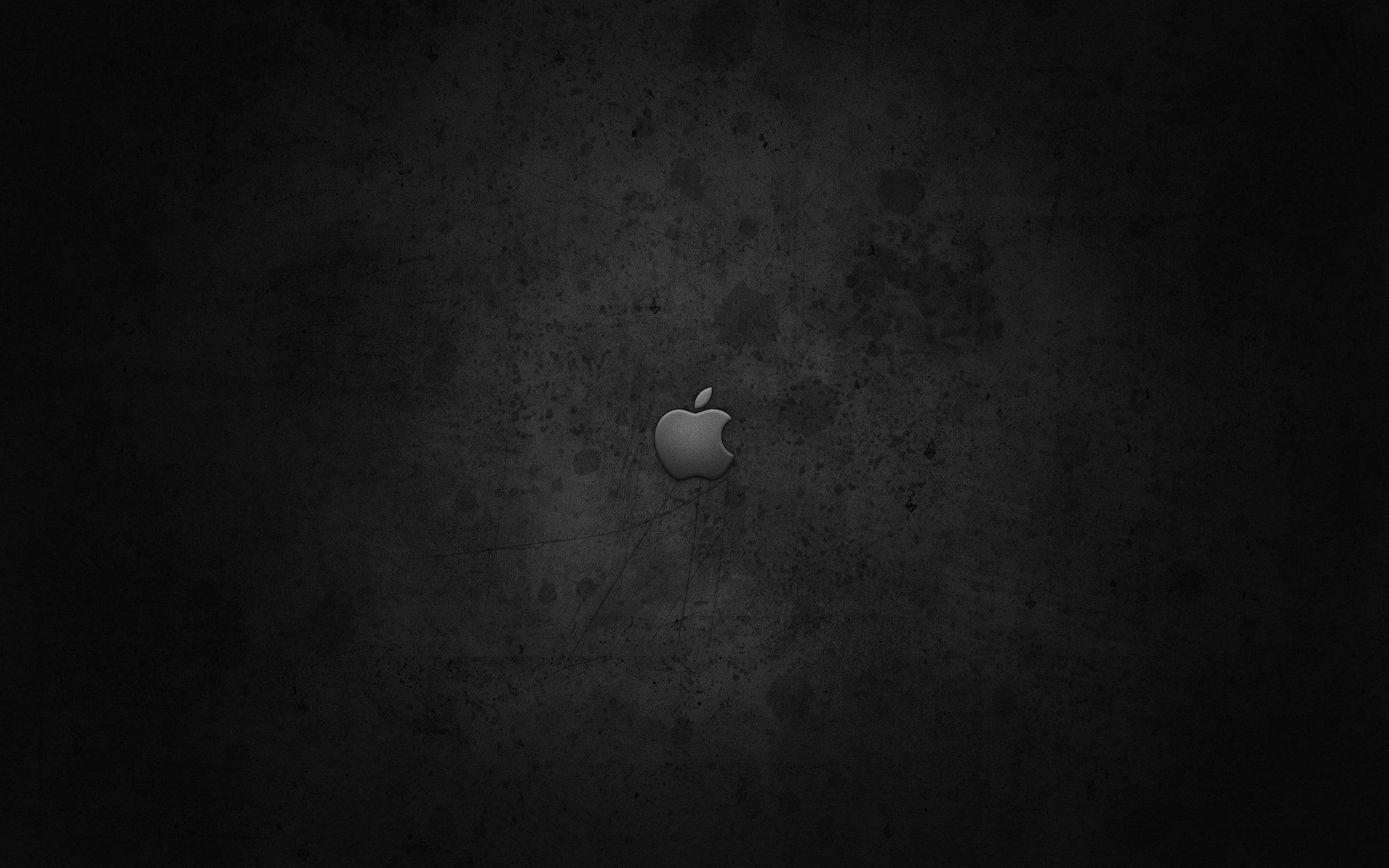 pared negra manchas manzanas apple emblemas logotipos blanco negro