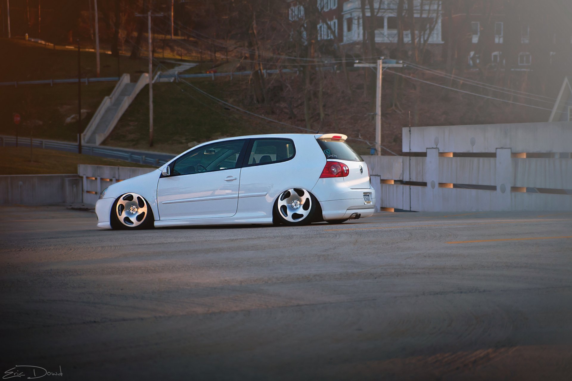 volkswagen mk5 golf gti posición volkswagen blanco