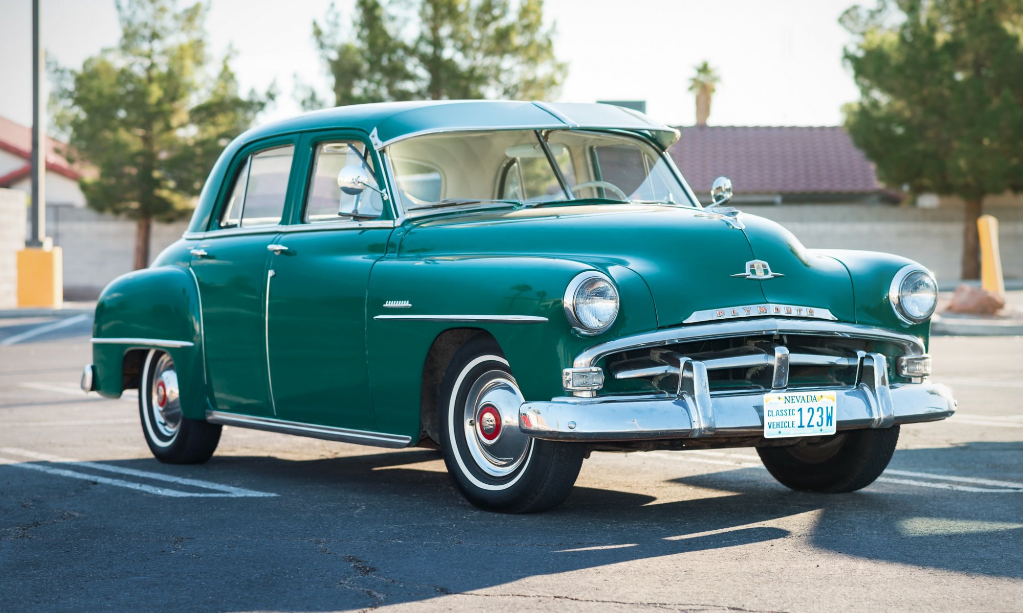 1951 plymouth cranbrook classic retro