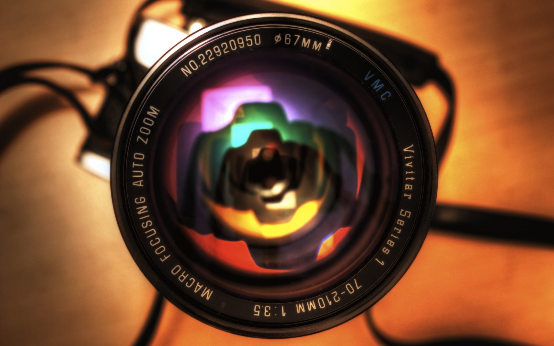 reflection different colors lens photography optics photo the camera